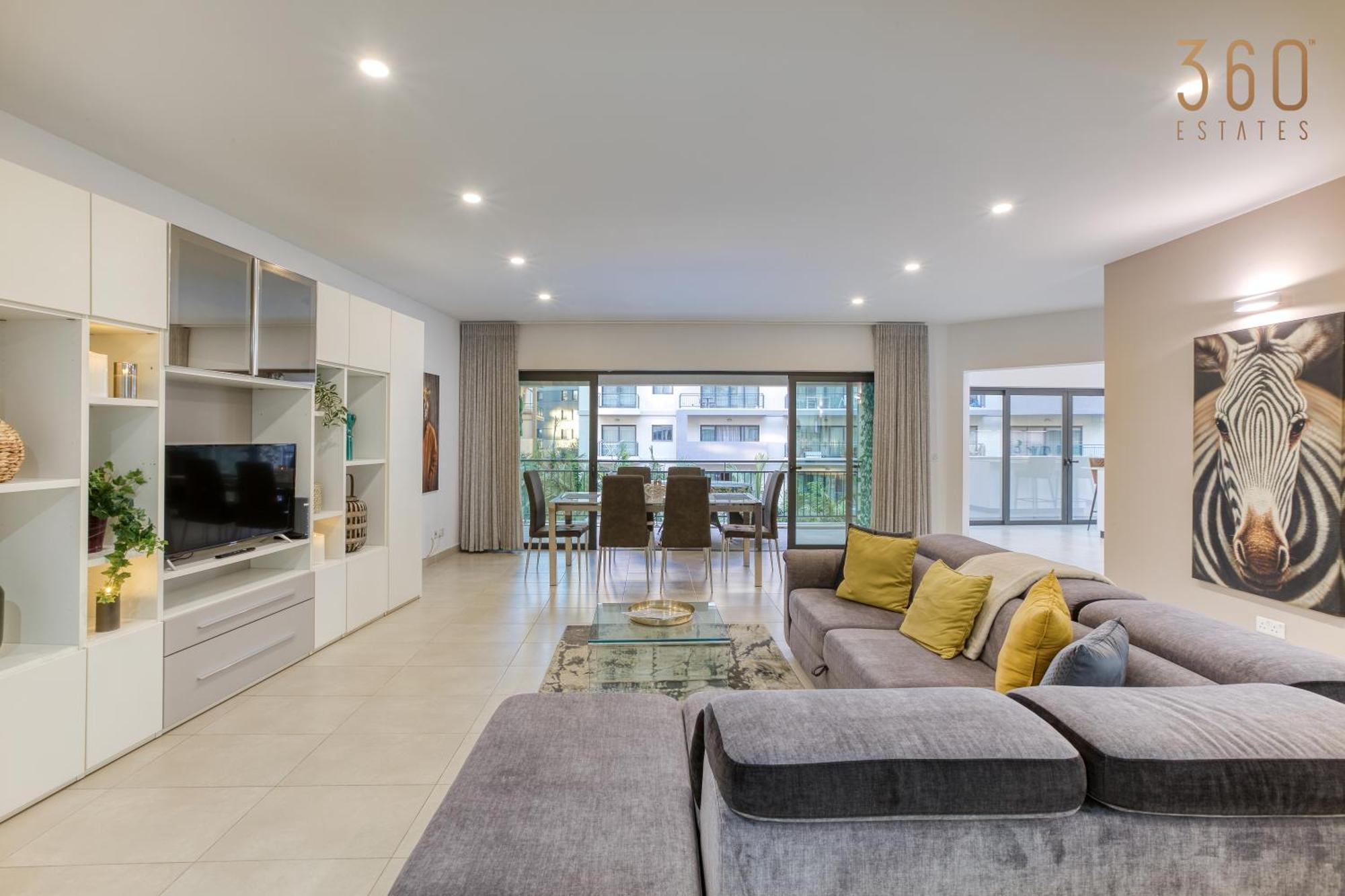 Appartement Designer, Luxurious 3br In Pender Gardens By 360 Estates San Ġiljan