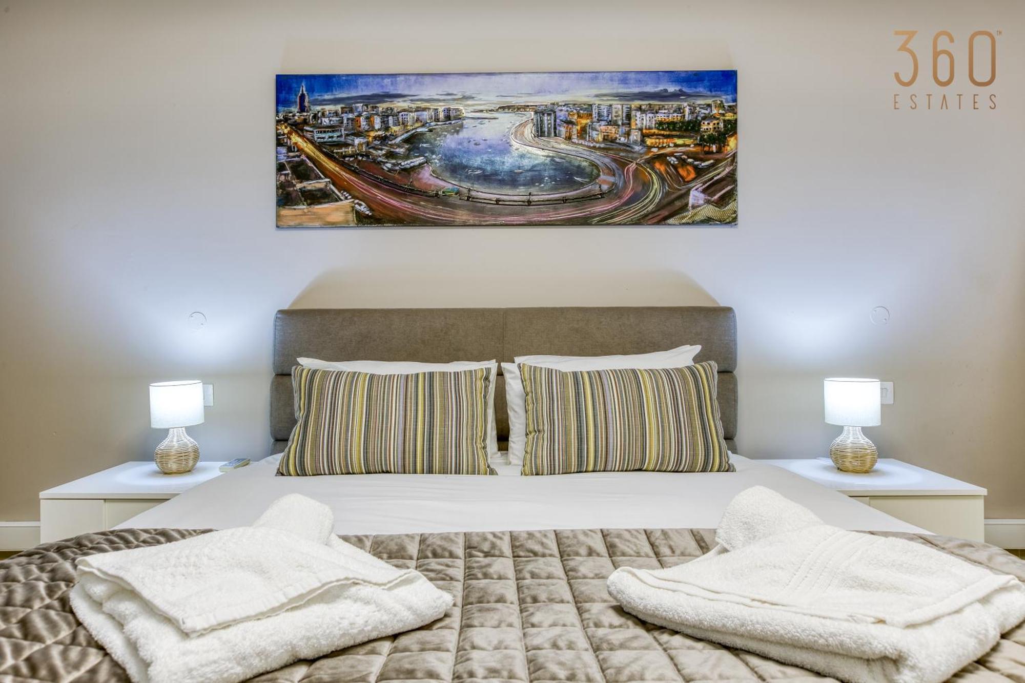 Designer, Luxurious 3br In Pender Gardens By 360 Estates * San Ġiljan