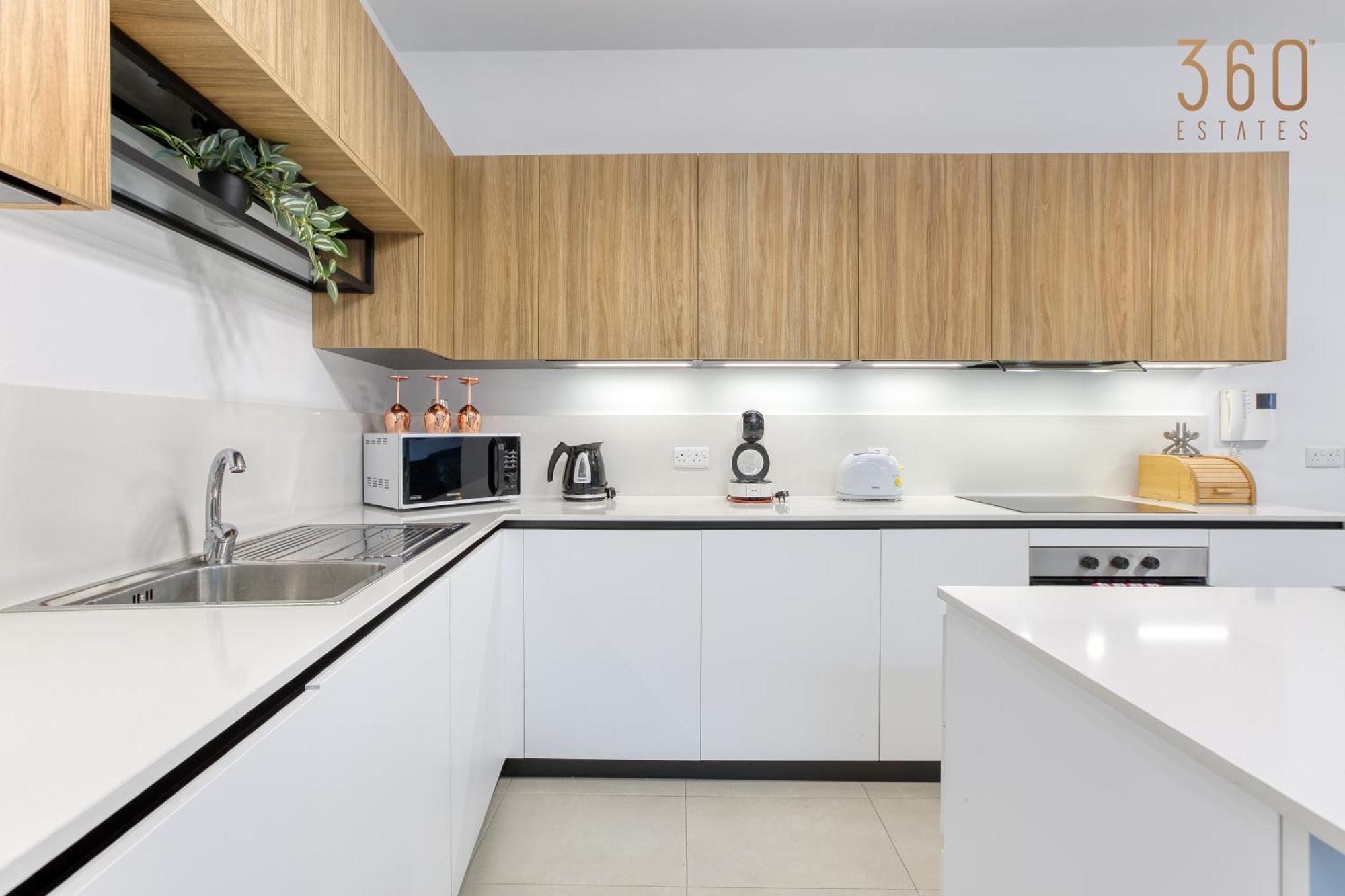 Designer, Luxurious 3br In Pender Gardens By 360 Estates Apartamento San Julián